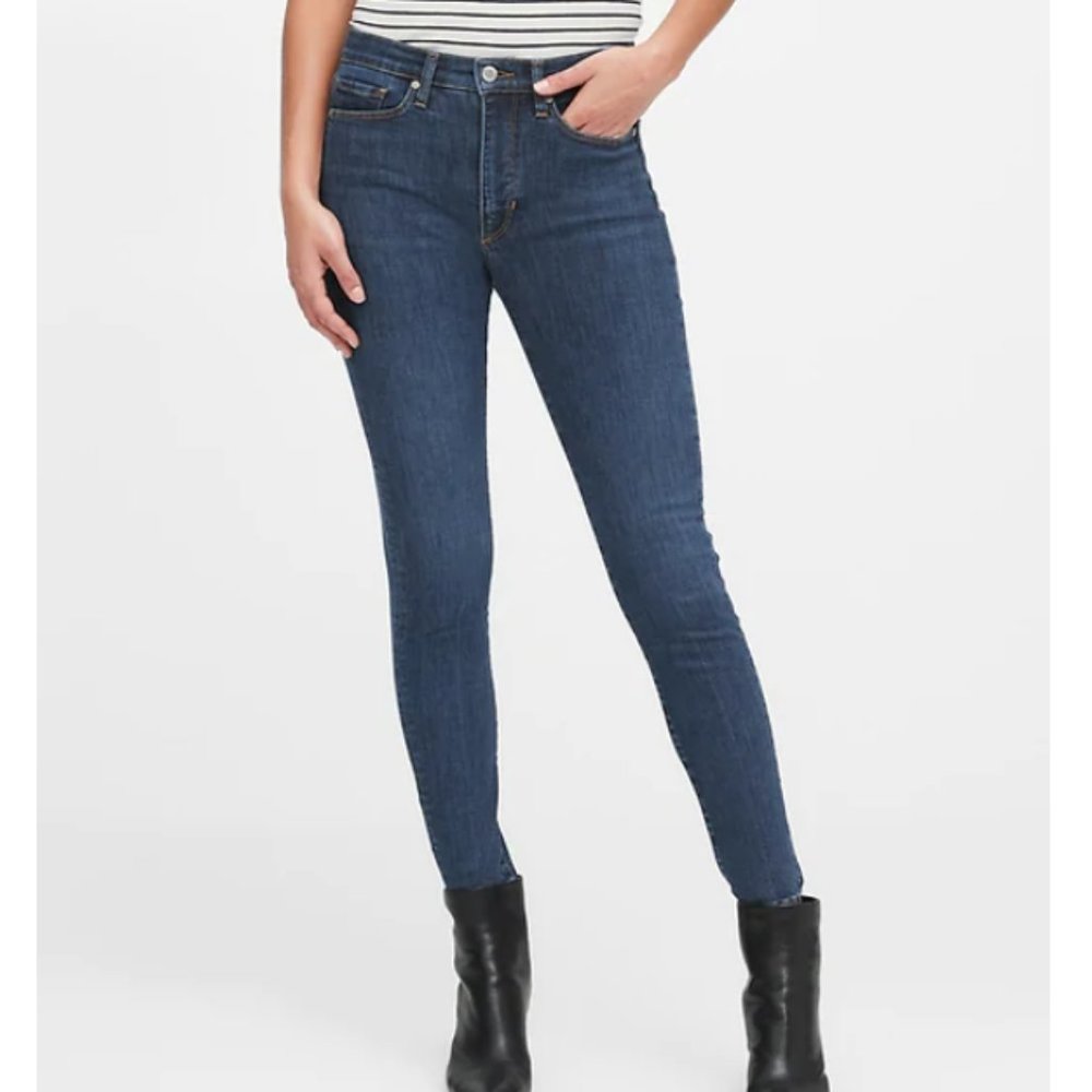 Banana Republic High Rise Skinny Jeans